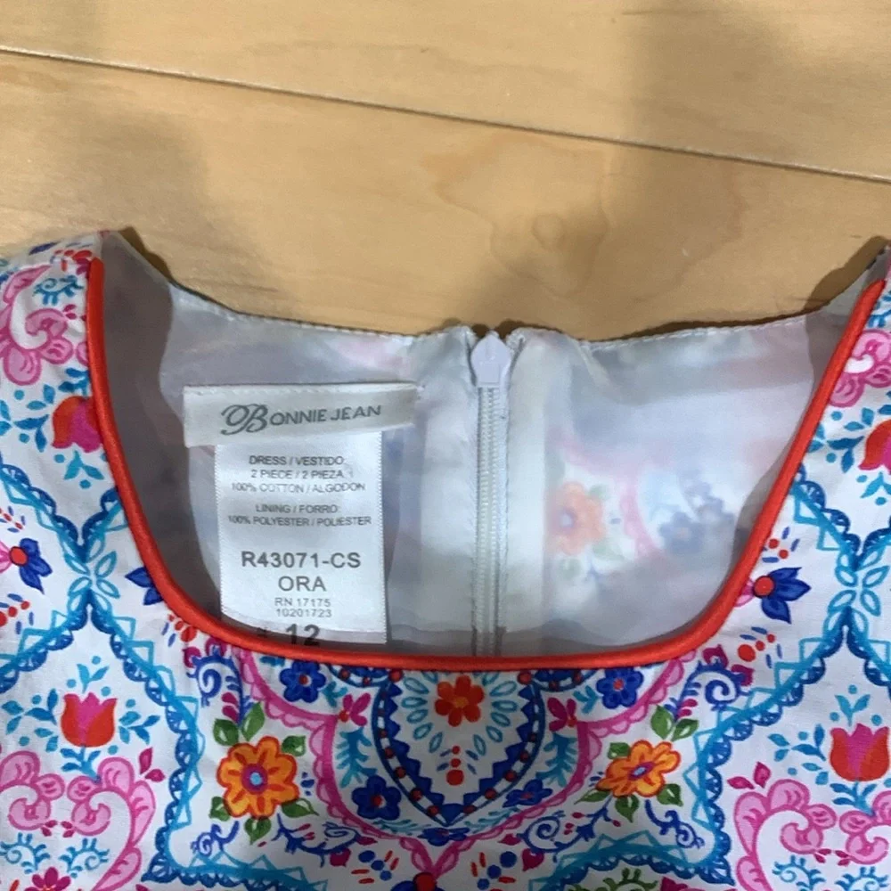 Bonnie Jean Dress  Girls Size12 - Picture 5 of 6